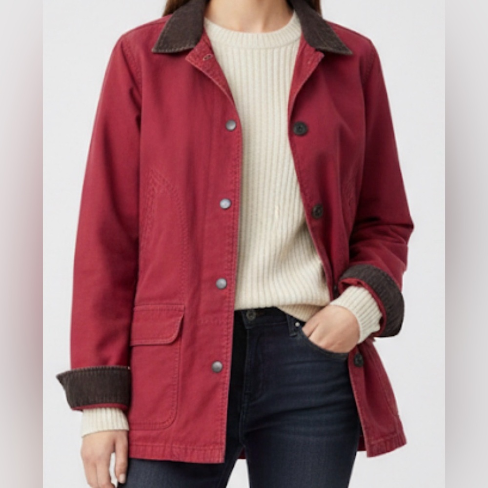 Lands End Vintage Chore Coat Small